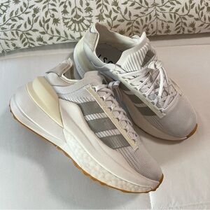 adidas Women's Sneakers in White and Cream